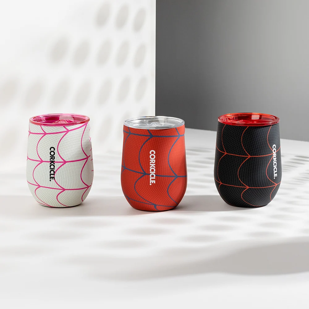 Corkcicle Spider-Man Stemless Set (3) - Image 3
