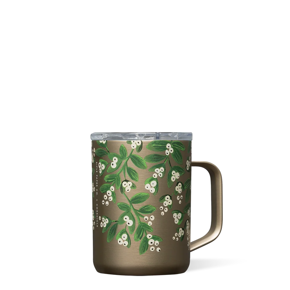 Corkcicle Rifle Paper Co. Coffee Mug - Gloss Cream Lively Floral / 16oz - Image 6