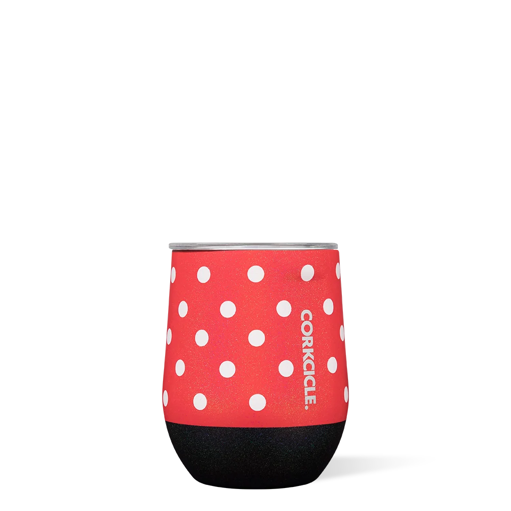 Corkcicle Disney Stemless Cup - 12oz / Minnie Mouse Polka Dot - Image 4