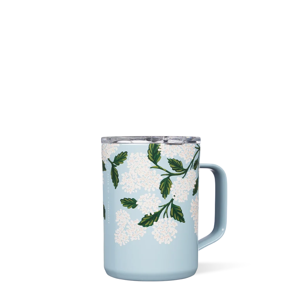 Corkcicle Rifle Paper Co. Coffee Mug - Gloss Cream Lively Floral / 16oz - Image 5