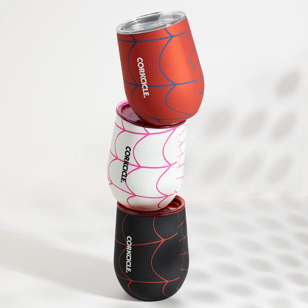 Corkcicle Spider-Man Stemless Set (3) - Image 4