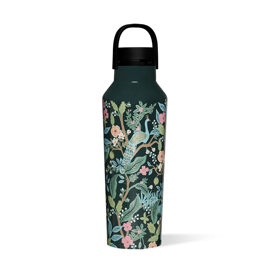 Corkcicle Rifle Paper Co. Sport Canteen - 20oz / Cream Lively Floral - Image 4