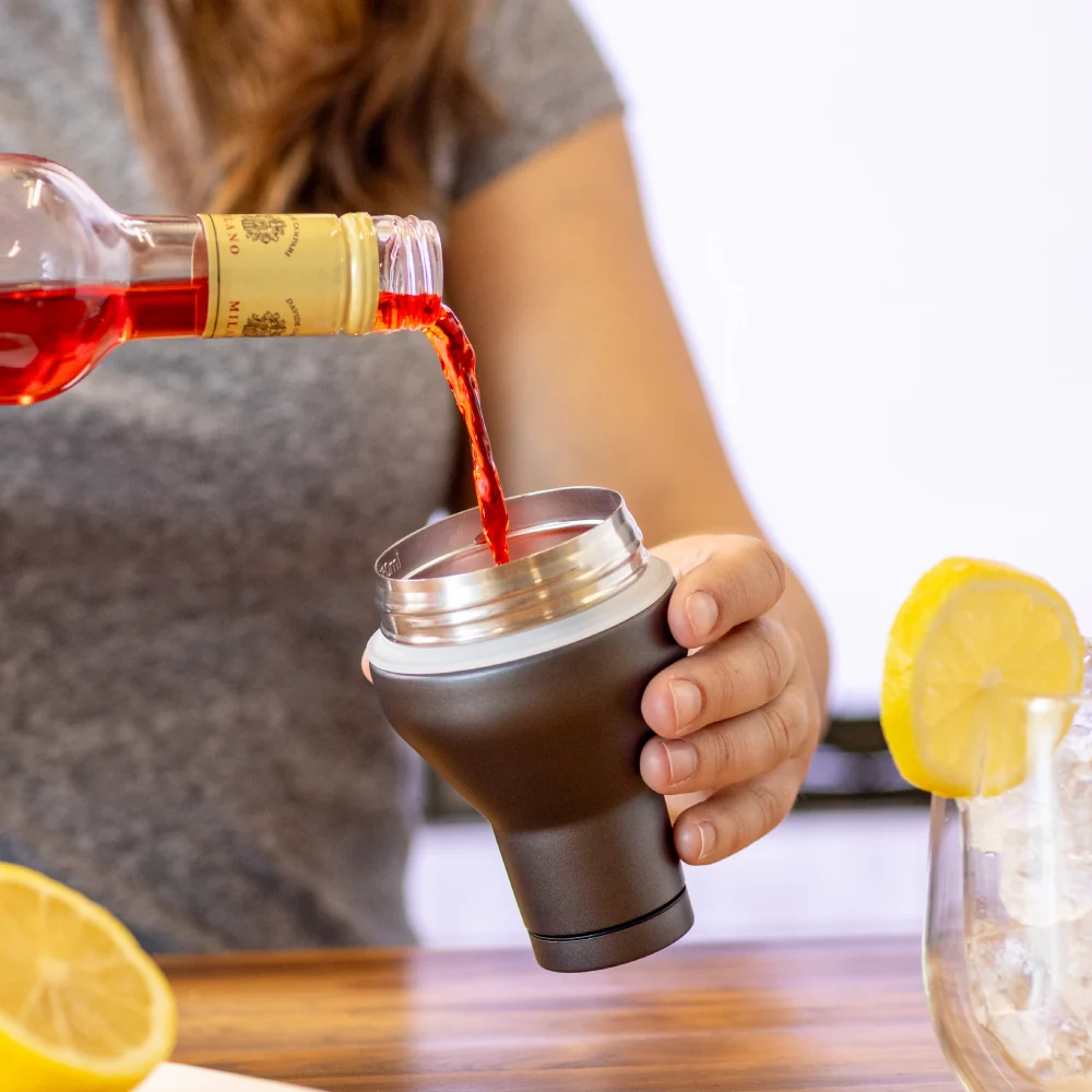 Corkcicle Cocktail Shaker - 17oz / Ceramic Slate - Image 8