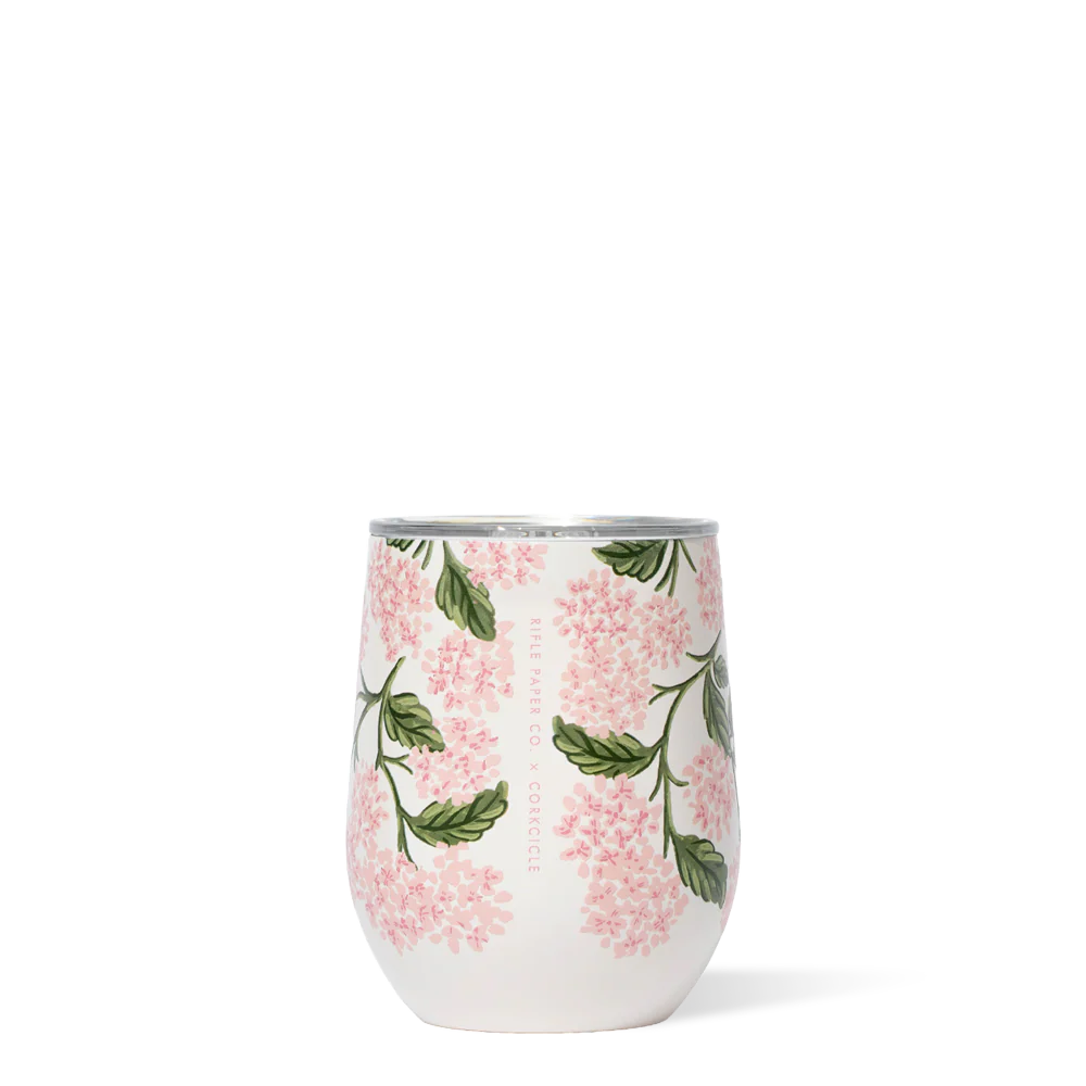 Corkcicle Rifle Paper Co. Stemless - Blush Lively Floral / 12oz