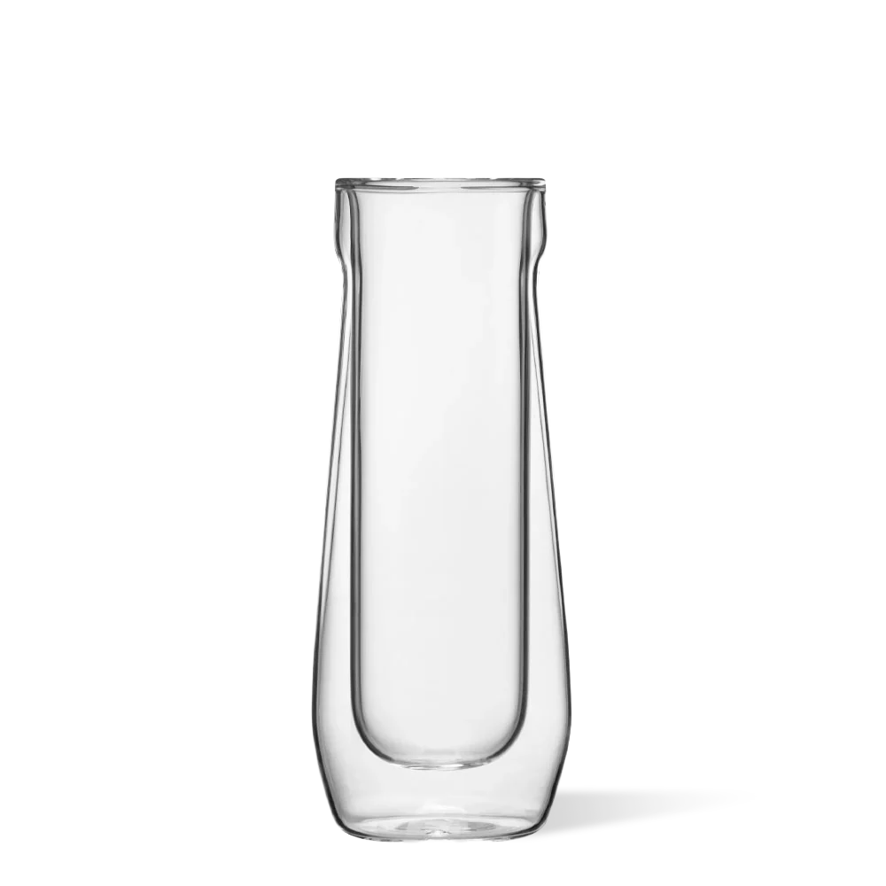 Corkcicle Stemless Flute Glass Set (2)