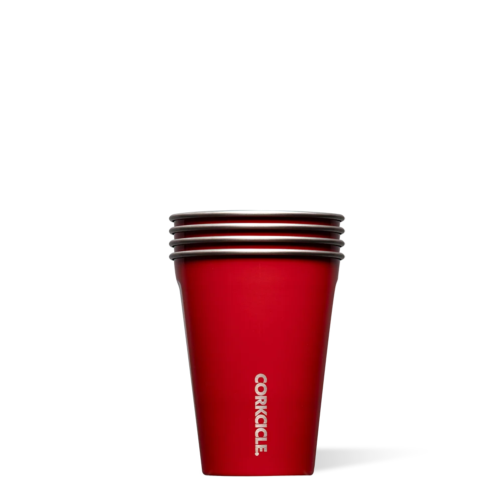 Corkcicle Eco Stacker - 18oz / Gloss Red