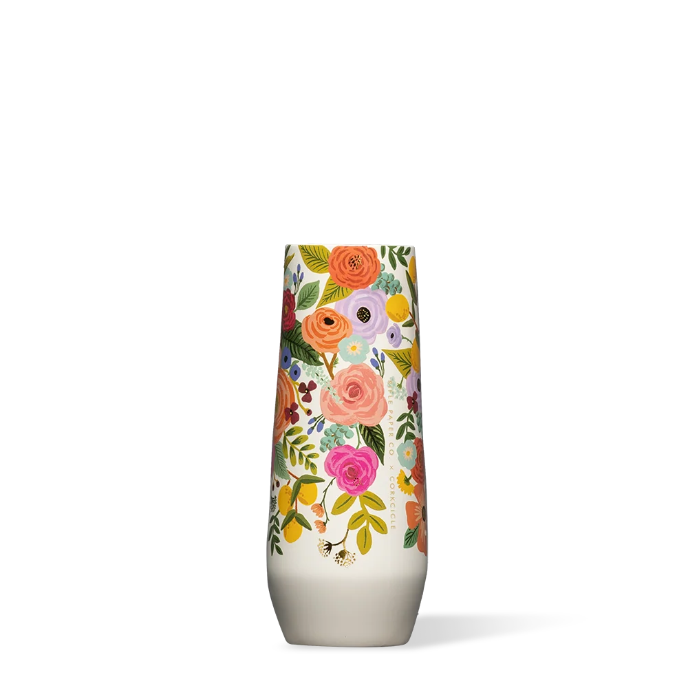 Corkcicle Rifle Paper Co. Stemless Flute
